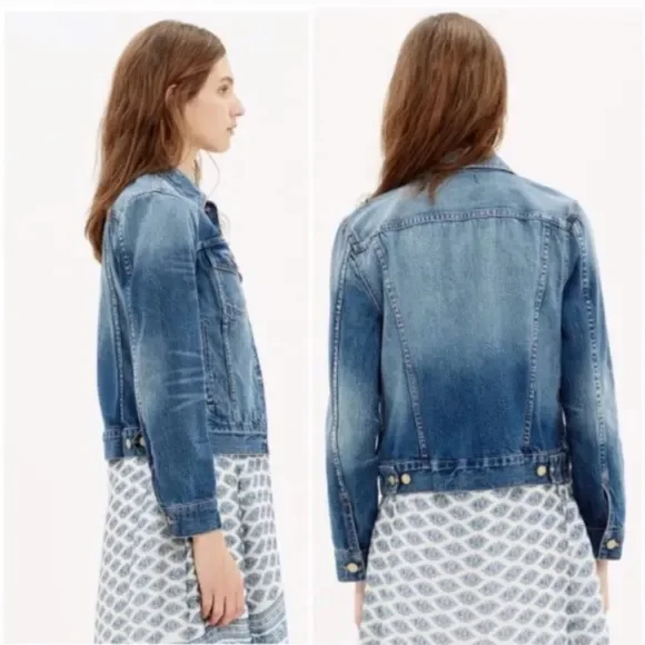 Madewell The Jean Denim Jacket XS - Picture 2 of 10